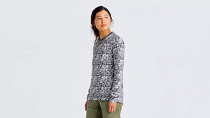 Specialized / Fjällräven Cotton CaliSwe Long Sleeve Woman, basalt/eggshell