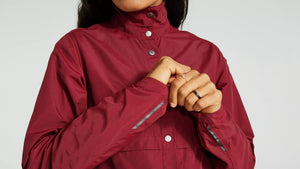 Specialized / Fjällräven Rider's Wind Jacket Woman, Pomegranate Red