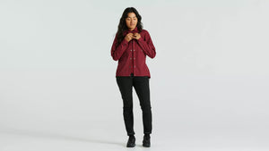 Specialized / Fjällräven Rider's Wind Jacket Woman, Pomegranate Red