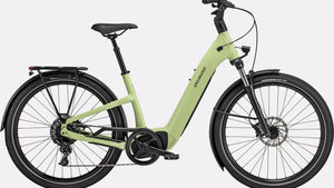 Specialized Como E-Bike in hellgrün, Seitenansicht
