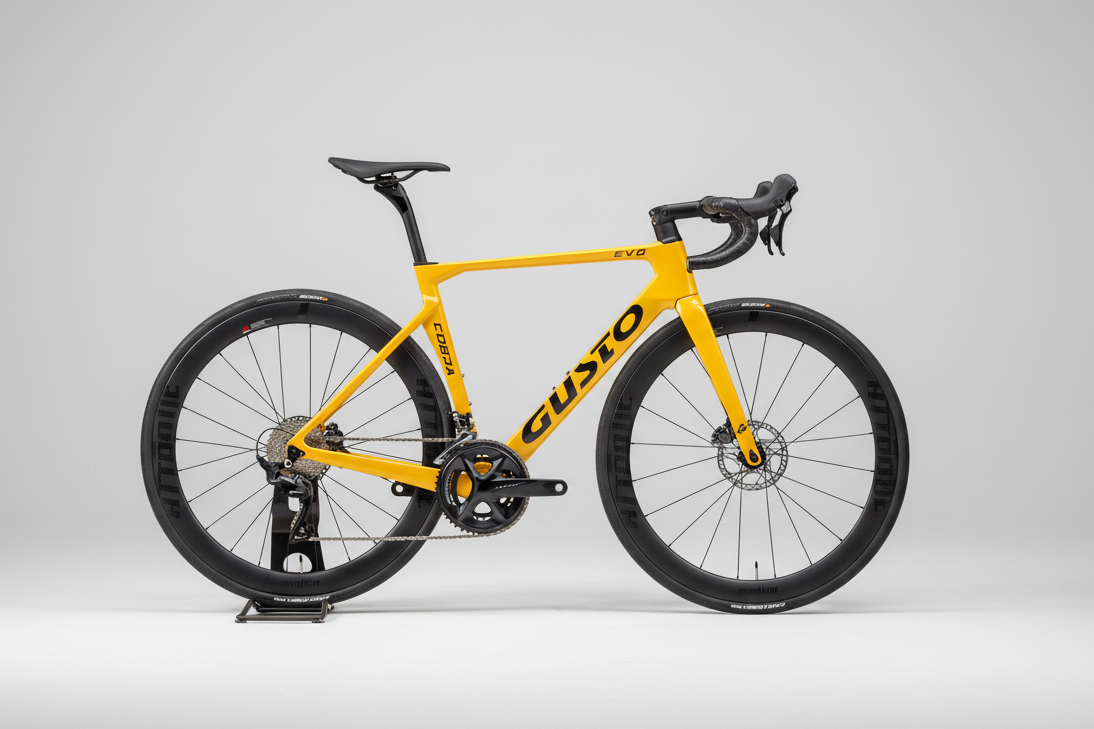 gusto rennrad erfahrungen Gusto Cobra Evo "Elite Ultra" 105er mechanisch / Attaque 50mm Carbon – Ihr Fahrradprofi