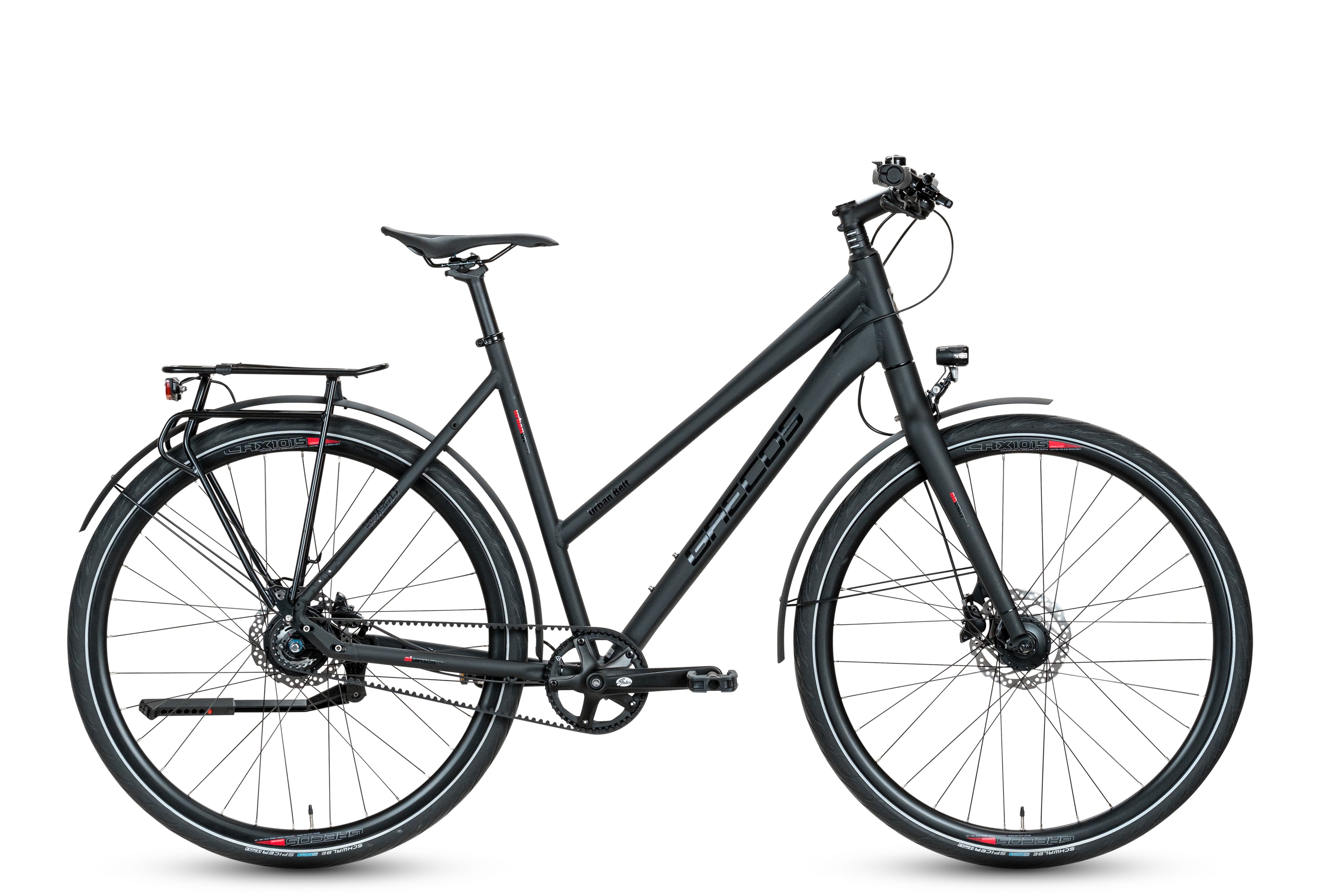 grecos urban bike Grecos Urban Belt Trapez Commuterbike