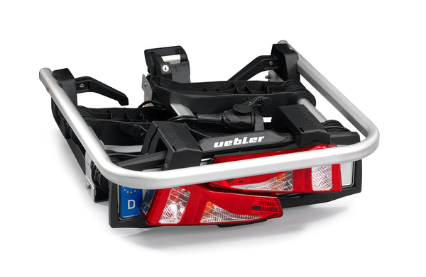 Uebler I21 Z-DC (Einparkhilfe) 60° Abklappwinkel, Fahrradheckträger für die Anhängerkupplung