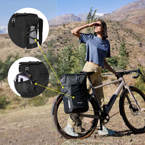 Otinga Bike&Hike V2 Bundle – Fahrradtasche + Handlebag