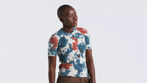 Specialized ADV Garment Washed Gravel Jersey Woman Kurzarm, White Mountains