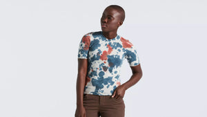 Specialized ADV Garment Washed Gravel Jersey Woman Kurzarm, White Mountains