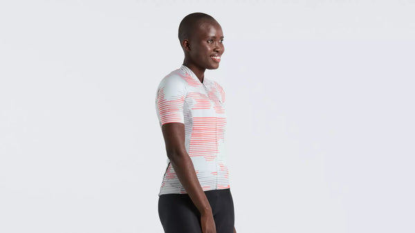 Specialized SL Blur Rennrad Jersey Woman kurzarm, Spruce