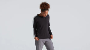 Specialized Trail Jersey Long Sleeve Woman, Black