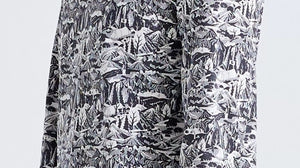 Specialized / Fjällräven Cotton CaliSwe Long Sleeve Woman, basalt/eggshell