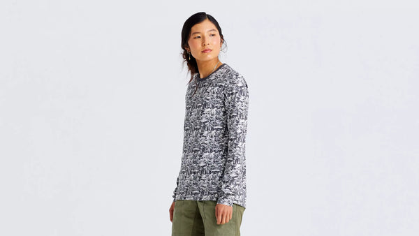 Specialized / Fjällräven Cotton CaliSwe Long Sleeve Woman, basalt/eggshell
