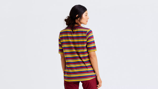 Specialized / Fjällräven Cotton Striped T-Shirt Woman