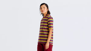 Specialized / Fjällräven Cotton Striped T-Shirt Woman