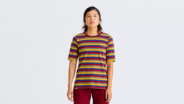 Specialized / Fjällräven Cotton Striped T-Shirt Woman