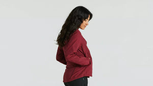 Specialized / Fjällräven Rider's Wind Jacket Woman, Pomegranate Red