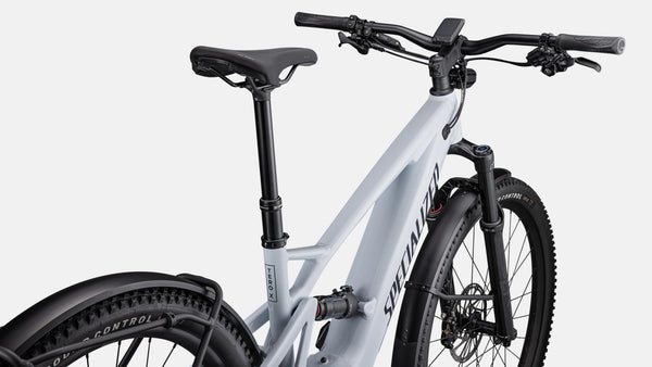 Specialized Turbo Tero X E-MTB 6.0 EQ vollgefedert, Morning Mist / Dark Navy inklusive 2. Batterie als kostenfreie Zugabe