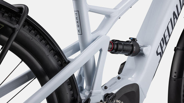 Specialized Turbo Tero X E-MTB 6.0 EQ vollgefedert, Morning Mist / Dark Navy inklusive 2. Batterie als kostenfreie Zugabe