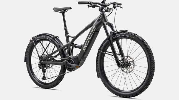 Specialized Turbo Tero X E-MTB 4.0 EQ vollgefedert, gunmetal-white mountains inklusive 2. Batterie als kostenfreie Zugabe