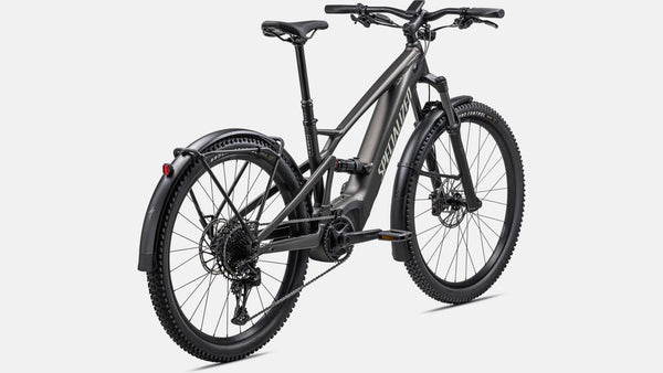 Specialized Turbo Tero X E-MTB 4.0 EQ vollgefedert, gunmetal-white mountains inklusive 2. Batterie als kostenfreie Zugabe