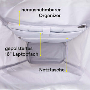 Otinga Reflective Guard abschließbare Fahrradtasche 25L