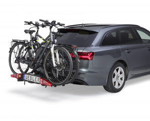 Uebler I41 S 90° Abklappwinkel, Fahrradheckträger für die Anhängerkupplung, kostenloser Versand