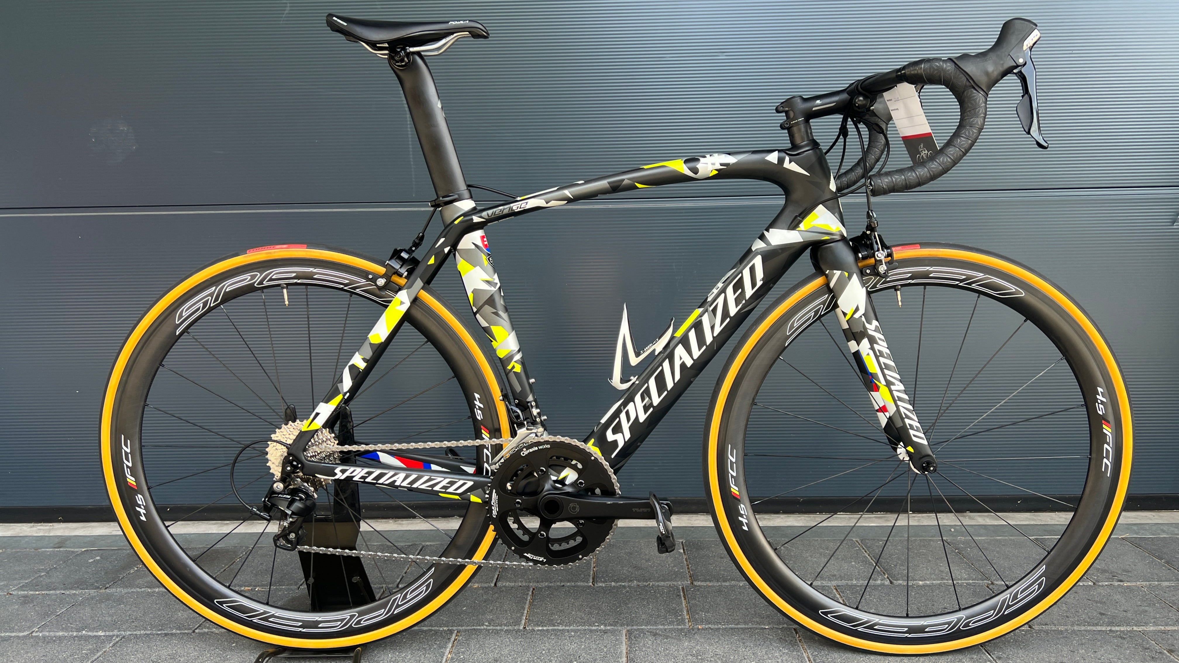 geile rennräder Specialized Venge Peter Sagan Edition, 2. Hand-Bike, geile Farbe – Ihr Fahrradprofi