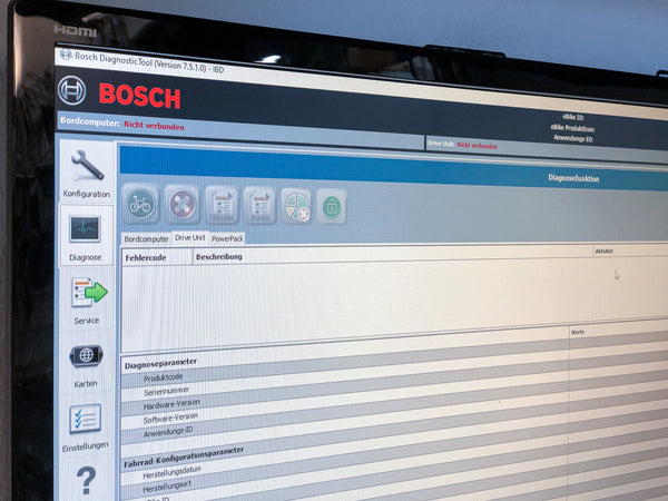 IFP-Service E-Bike Systemupdate und Überprüfung für Bosch, Specialized, Brose und Shimano