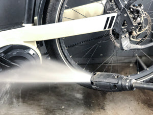 Bikewäsche Spülung